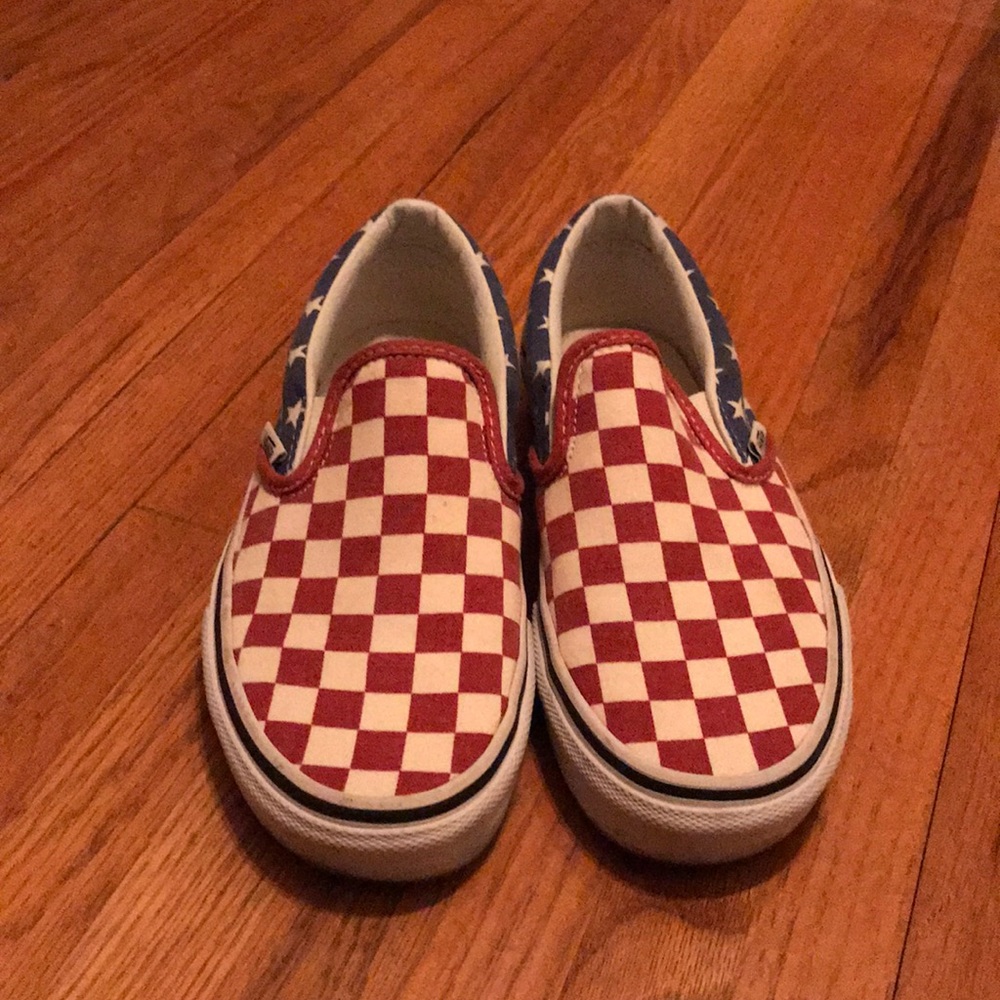 Vans Red White & Blue